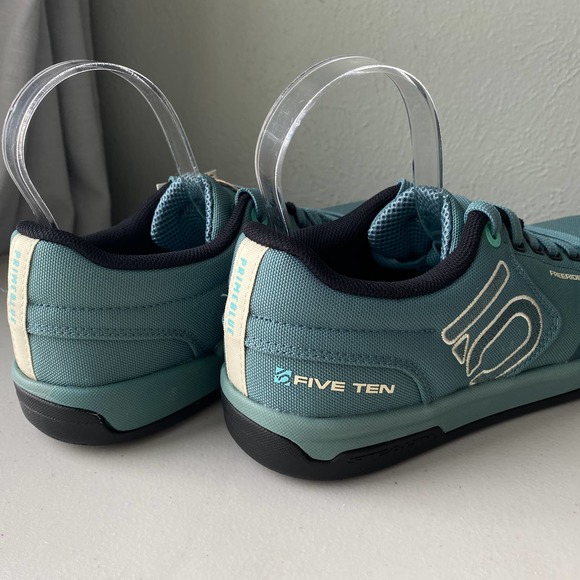 FIVE TEN Women's Freerider Pro Mountain Bike Shoes Size 10 Hazy Emerald Green - Picture 7 of 17